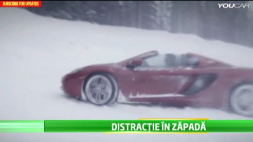 Cel mai puternic bolid de strada de la McLaren a fost testat pe zapada, in munti! Ce s-a intamplat la viteza MAXIMA! VIDEO