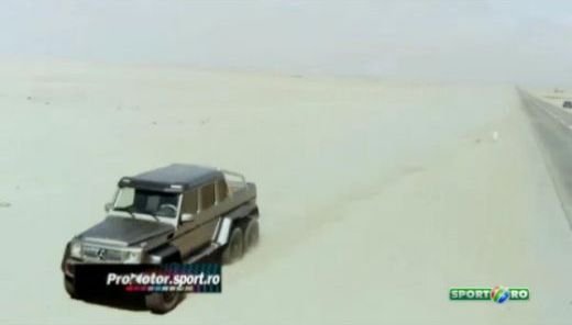 VIDEO ProMotor: Un Mercedes mai puternic decat centrala de la Cernavoda! Masina 6x6 face senzatie printre seici! Cum functioneaza: