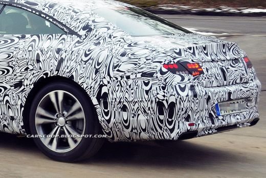 FOTO Asa arata VIITORUL Mercedes! Limuzina sport care se lanseaza in 2015! Prima imagine fara camuflaj:_5