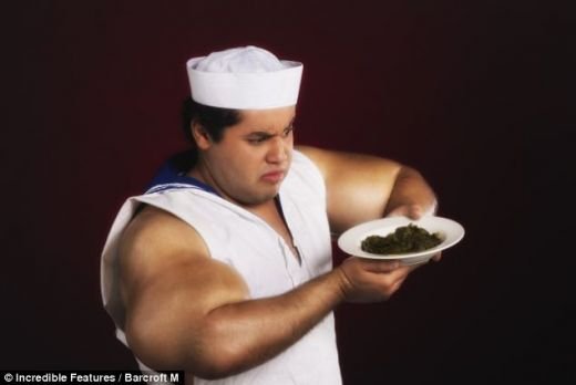 Ironia sortii: Popeye e ALERGIC la spanac dar mananca cat 10 barbati! DIETA pe care nu o recomanda nimanui: FOTO