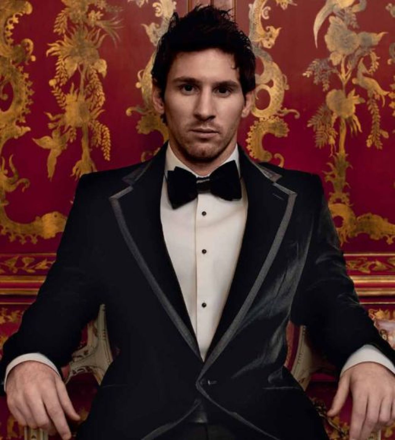 FOTO: Messi, asa cum nu l-ai mai vazut pana acum! Super starul Barcei, sedinta foto pentru D&G: