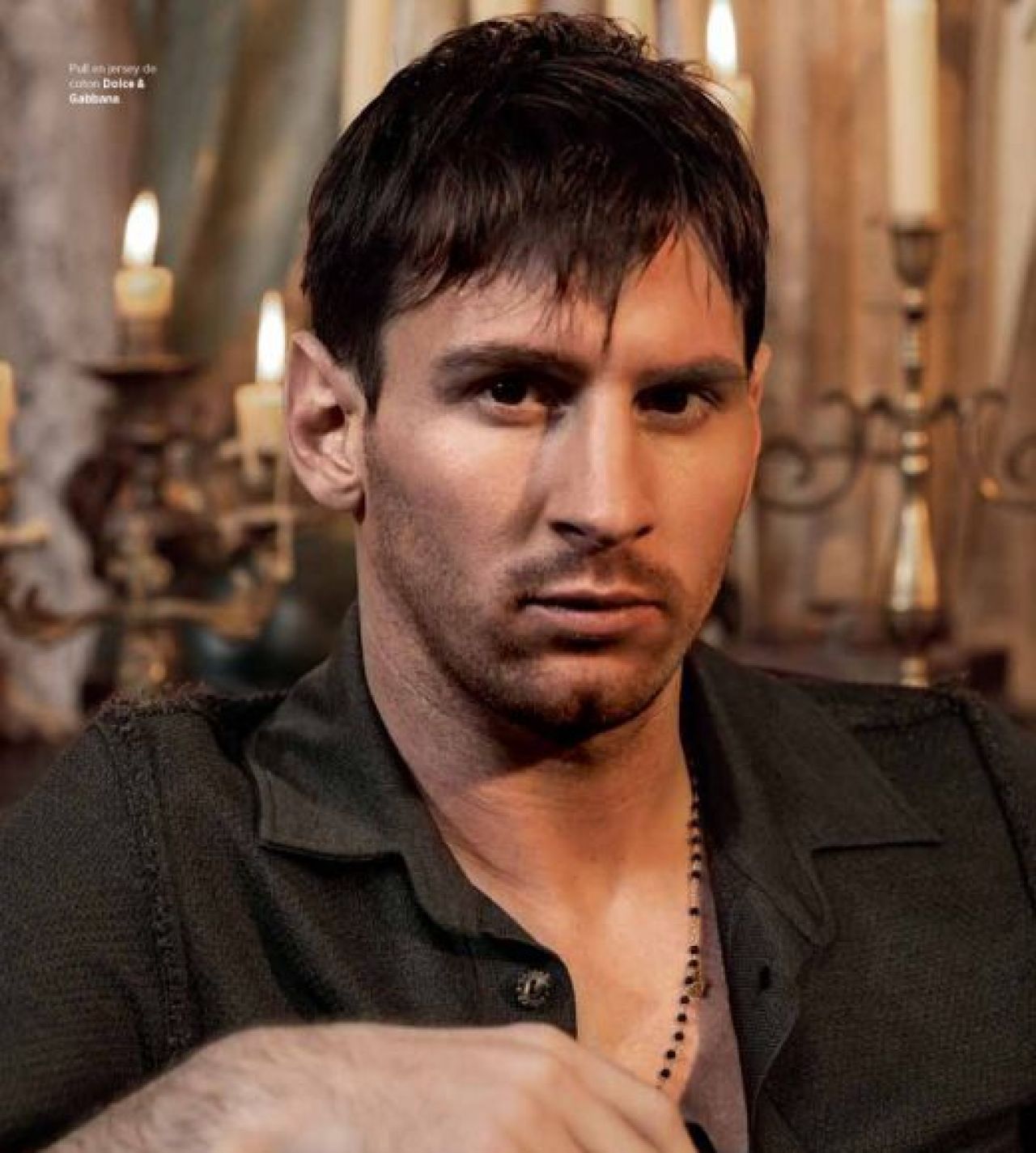 FOTO: Messi, asa cum nu l-ai mai vazut pana acum! Super starul Barcei, sedinta foto pentru D&G: