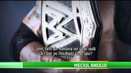 Cena lupta pentru fanii din Romania! Replica SENZATIONALA cand a fost intrebat de meciul cu The Rock
