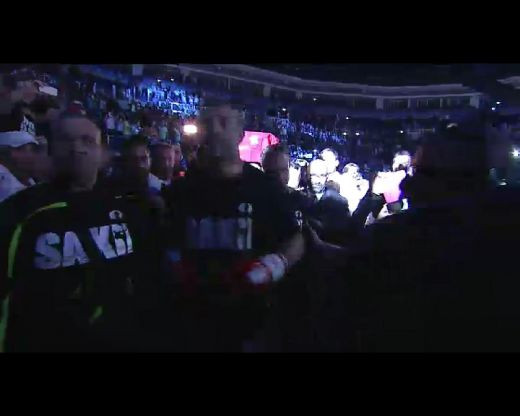 VIDEO Ghita, DISTRUS de Saki! Vezi seria NIMICITOARE de pumni care l-a pus pe roman de trei ori la podea! O faza controversata i-a terminat meciul romanului:_11