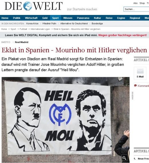 Scandal in Spania! Toata Europa a reactionat pentru un BANNER care a fost afisat pe Bernabeu de oamenii care IL URASC pe Mourinho! Imaginea revoltatoare:_4