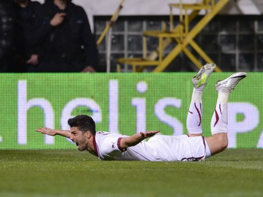 Cazul BRICHETA 2 la Rapid 1-1 Steaua! Meciul a fost oprit 10 minute pentru incidente, Iancu a dat BARA in minutul 97! Vezi toate fazele:_3