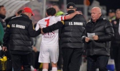 Catalin Munteanu a revenit IN CARJE! Capitanul lui Dinamo a fost impresionat de gestul colegilor sai! Cat timp sta pe bara:_1