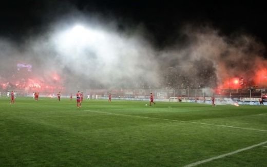 OFICIAL: Reactia Jandarmeriei dupa ce fanii Rapidului au facut PRAF derbyul! Ce AMENDA a primit clubul aflat in insolventa: Doi oameni au dosar penal!