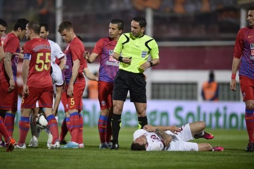 Galeria Zilei: Clipa in care ne-am simtit ca-n Kosovo! Rapid 1-1 Steaua, sau povestea nebuna, cu imagini HORROR! FOTO: