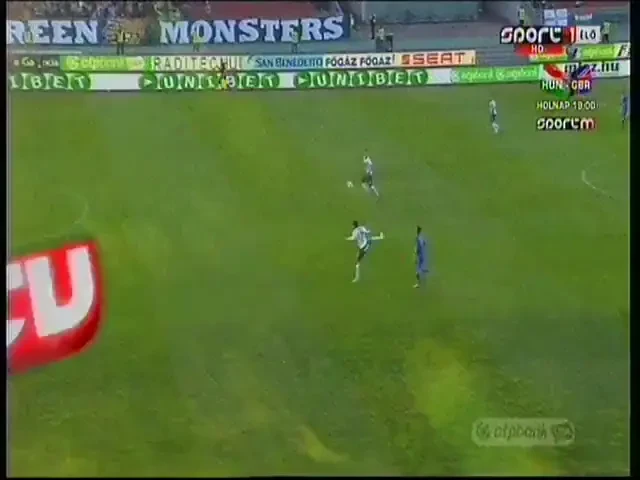 Fotbalul e greu! :) Unicul atacant care nu poate marca de pe linia portii! Faza INCREDIBILA in Ungaria! VIDEO