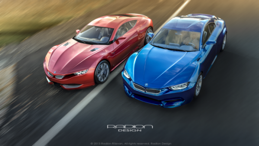 Concept DEMENTAL BMW realizat de un roman! Cum arata un posibil M9 Roadster! Galerie FOTO: