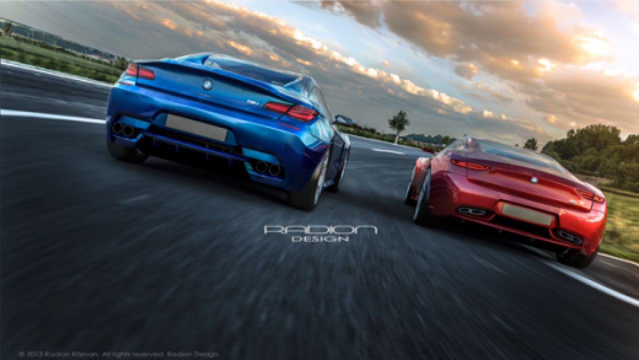Concept DEMENTAL BMW realizat de un roman! Cum arata un posibil M9 Roadster! Galerie FOTO:_4
