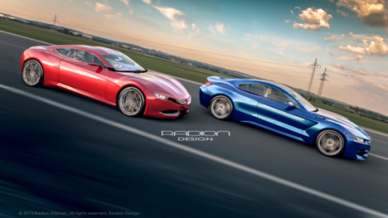 Concept DEMENTAL BMW realizat de un roman! Cum arata un posibil M9 Roadster! Galerie FOTO:_13