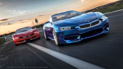 Concept DEMENTAL BMW realizat de un roman! Cum arata un posibil M9 Roadster! Galerie FOTO:_14