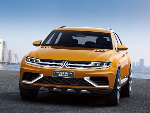 FOTO Nemtii lanseaza principalul rival pentru Range Rover Evoque! CrossBlue de la Volkswagen e mai mult decat un concept! Imagini si detalii:_5