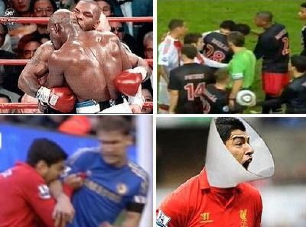 Mike Tyson n-a avut curaj sa faca asta decat o data :) Suarez a primit o suspendare de 7 etape la Ajax! Cum a reactionat acum, dupa ce si-a dat seama ce a facut:_1