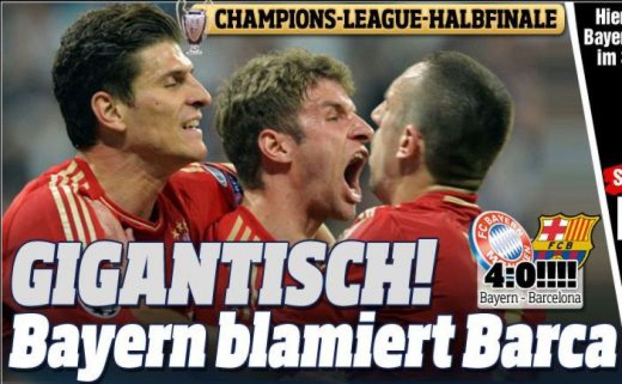 ADIO Barca! Tragedie la Munchen, a murit Invincibila Armada! Muller a fost 'Messi', argentinianul a fost invizibil! Bayern 4-0 Barcelona! Toate fazele VIDEO_13