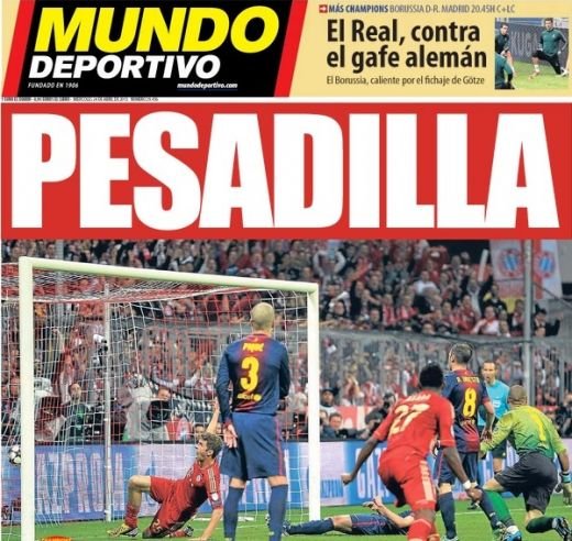 TITLURILE ZILEI: Barca a fost injunghiata in INIMA. Seara de COSMAR pentru Messi la Munchen! Cum s-a vazut infrangerea in Spania:_4