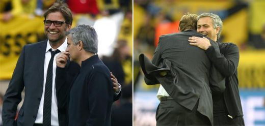 FOTO Klopp si Mourinho s-au impacat pe gazon! Imaginea serii la Dortmund: