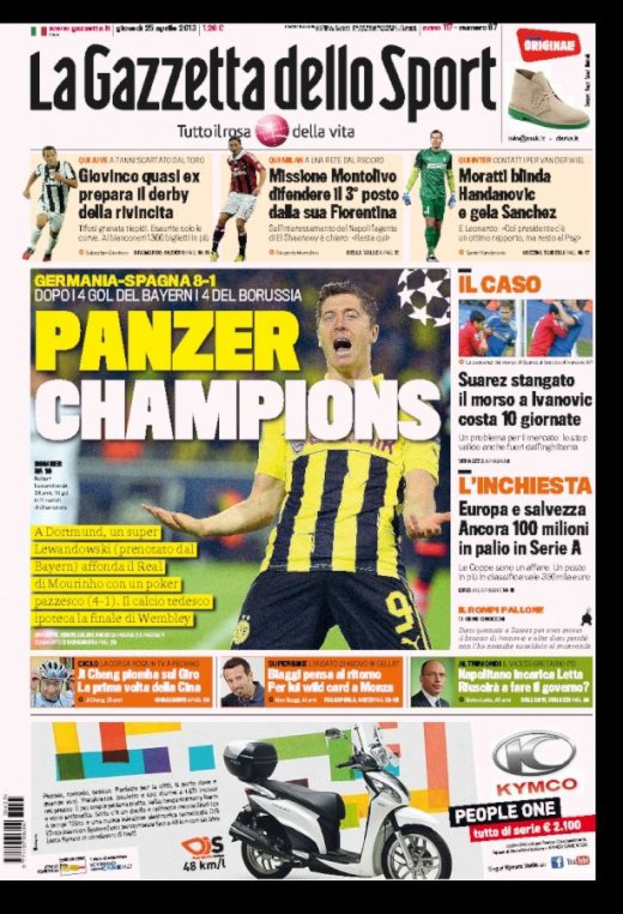 TITLURILE ZILEI | KICKER: 'Wembley, venim!' AS: 'Incepem operatiunea 3 la 0'! Ce scriu ziarele din Europa dupa umilinta Realului:_2