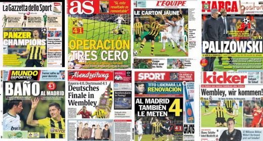 TITLURILE ZILEI | KICKER: 'Wembley, venim!' AS: 'Incepem operatiunea 3 la 0'! Ce scriu ziarele din Europa dupa umilinta Realului:_9