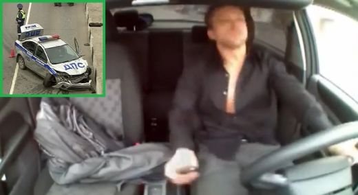 VIDEO: Un DROGAT a furat masina politiei! Cand a incercat sa fuga a fost lovit de KARMA. Cum s-a terminat totul: