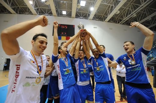 Eventul e cel mai dulce moment pentru un sportiv! Campionii de la Tomis Constanta au castigat si Cupa Romaniei la volei!