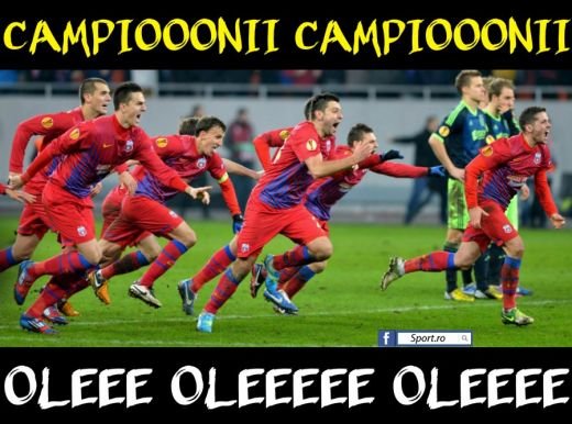 Poza NEBUNA a omului care a ingenunchiat-o pe Dinamo in tur! Toate REACTIILE stelistilor dupa ce au castigat titlul 24:_2