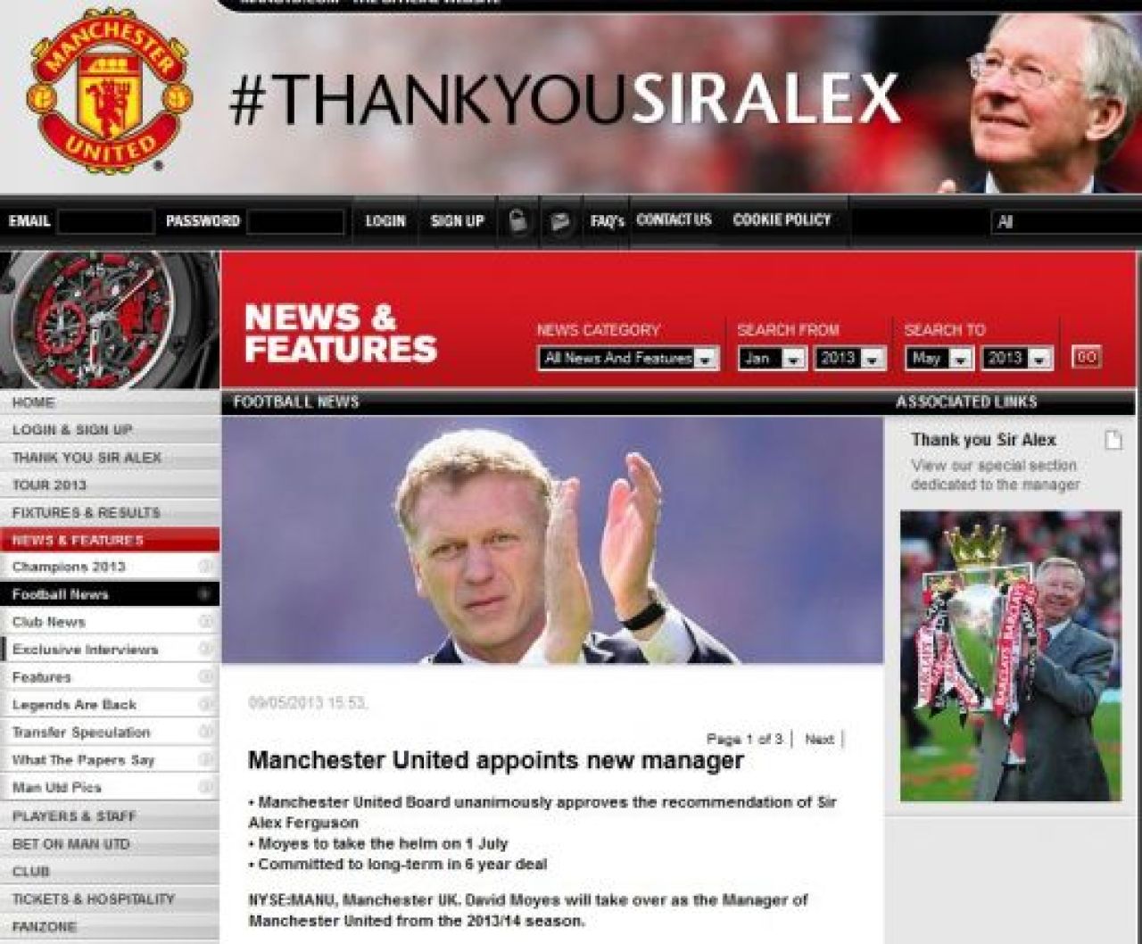 OFICIAL! Manchester United a anuntat numele noului manager: David Moyes! Fanii s-au ingrozit cand i-au vazut palmaresul! Pe cati ani a semnat:_5