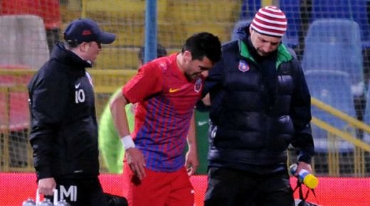 KILLERUL DODEL! Chipciu sta pe bara trei luni dupa ce a fost lovit de Tanase! Are FRACTURA de tibie: revine in preliminariile Champions League!
