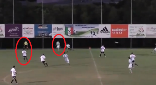 Faza SCANDALOASA in fotbal: un arbitru de margine a devenit CEL MAI MARE HOT din istorie! Faza pentru care in Liga 1 s-ar declansa Jihadul :)