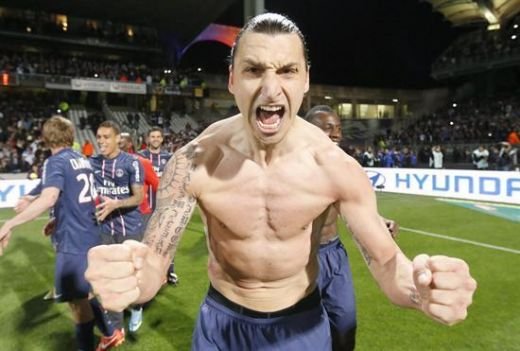 Ba, ce cauta astia aici?! Reactie incredibila a lui Zlatan dupa ce a luat titlul cu PSG! Nimeni nu se astepta sa faca asta in vestiar