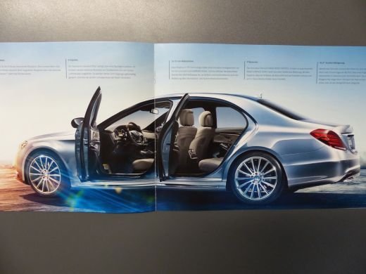 FOTO Rafinament, stil si eleganta! Primele imagini oficiale cu noua limuzina S-Klasse de la Mercedes!_17