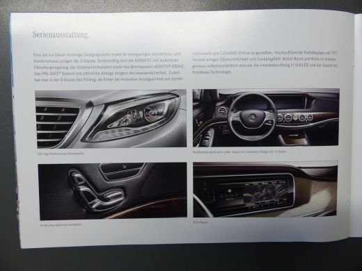 FOTO Rafinament, stil si eleganta! Primele imagini oficiale cu noua limuzina S-Klasse de la Mercedes!_18