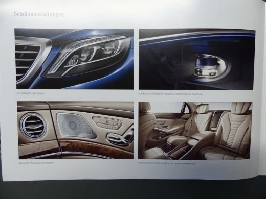 FOTO Rafinament, stil si eleganta! Primele imagini oficiale cu noua limuzina S-Klasse de la Mercedes!_20