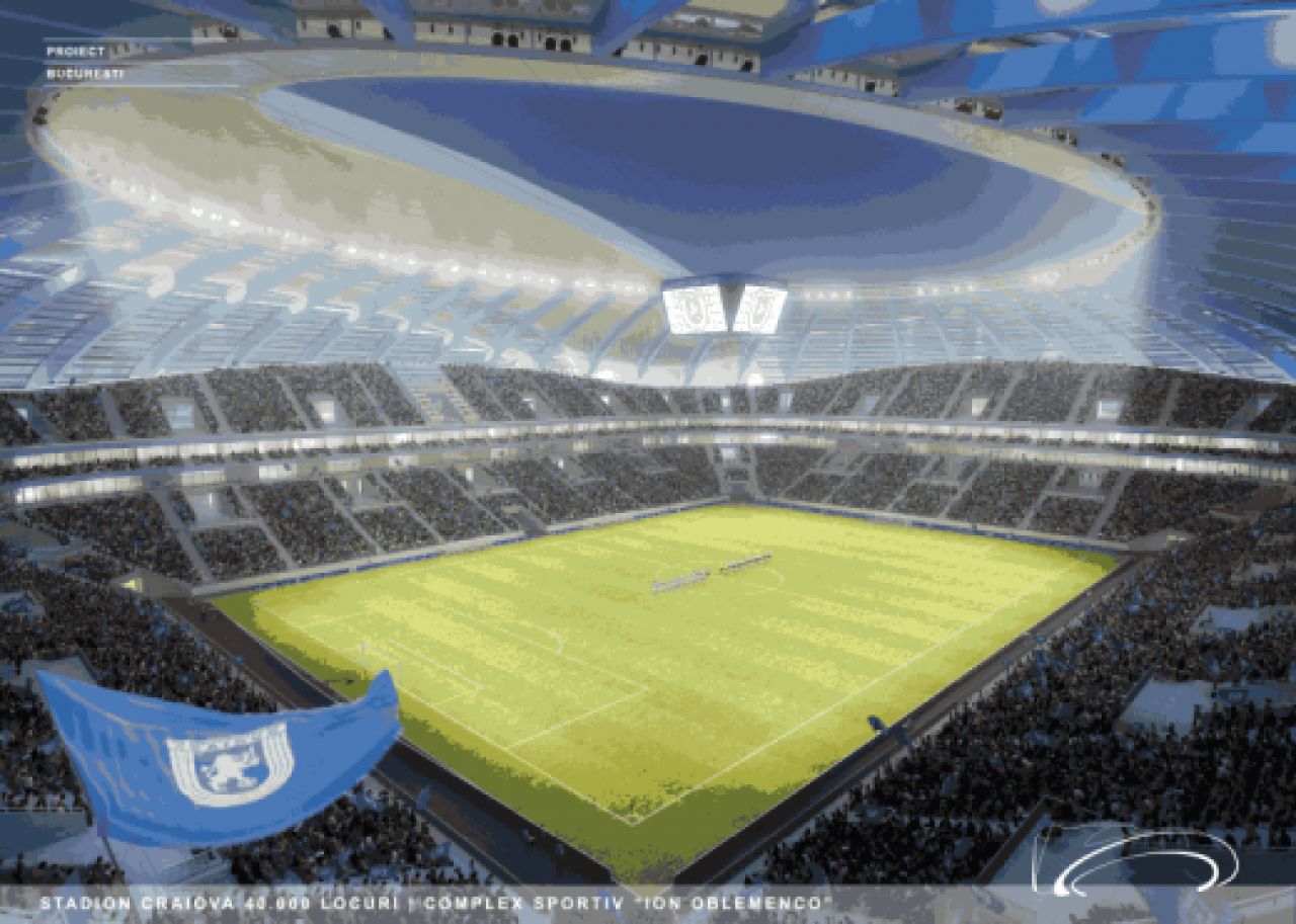 FOTO si VIDEO Noua arena din Craiova arata SENZATIONAL! Ion Oblemenco se transforma intr-o bijuterie de 5 stele! Primele imagini:_4