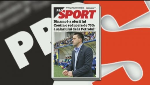 Citeste vineri in Prosport: Ce oferta jenanta a facut Dinamo pentru unul dintre cei mai buni antrenori din Liga 1: