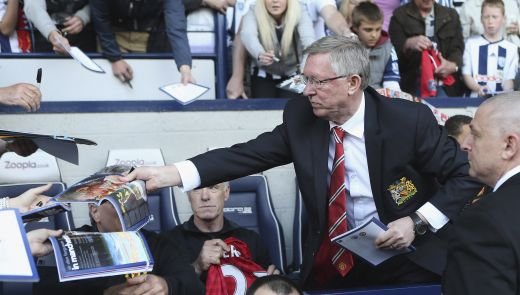 THRILLER! Ferguson a plecat suparat dupa 5-5 cu WBA! Un fan a vrut sa intre pe teren! Super FOTO de la 'Fergie 1500', ultimul meci al lui Sir Alex:_2