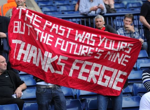THRILLER! Ferguson a plecat suparat dupa 5-5 cu WBA! Un fan a vrut sa intre pe teren! Super FOTO de la 'Fergie 1500', ultimul meci al lui Sir Alex:_4