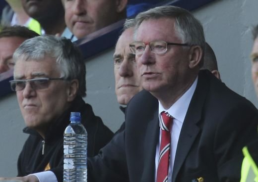 THRILLER! Ferguson a plecat suparat dupa 5-5 cu WBA! Un fan a vrut sa intre pe teren! Super FOTO de la 'Fergie 1500', ultimul meci al lui Sir Alex:_14