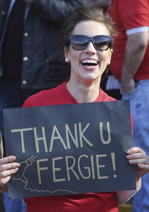 THRILLER! Ferguson a plecat suparat dupa 5-5 cu WBA! Un fan a vrut sa intre pe teren! Super FOTO de la 'Fergie 1500', ultimul meci al lui Sir Alex:_20