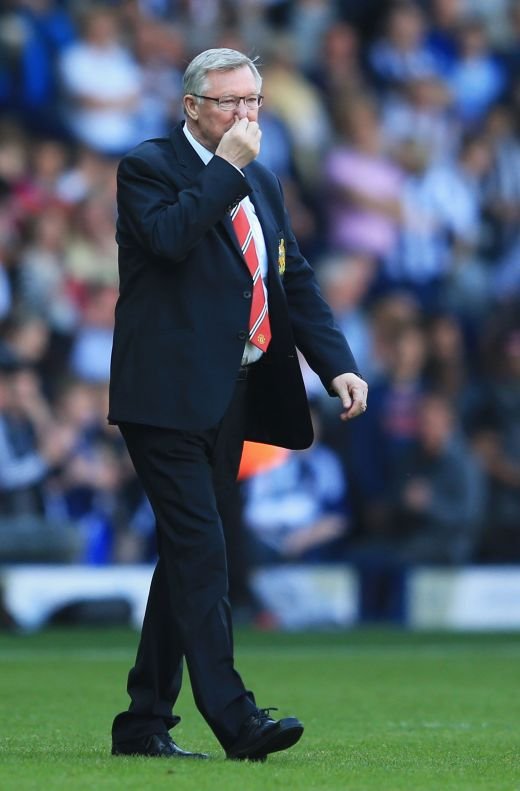 THRILLER! Ferguson a plecat suparat dupa 5-5 cu WBA! Un fan a vrut sa intre pe teren! Super FOTO de la 'Fergie 1500', ultimul meci al lui Sir Alex:_24