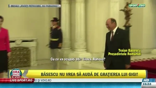 REACTIA lui Basescu la condamnarea lui Becali! Cum a raspuns cand a fost intrebat de GRATIEREA patronului Stelei: