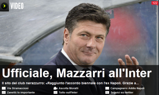 Noul antrenor al lui Chivu este COSMARUL care i-a innebunit pe stelisti! Mazzarri o lasa pe Napoli pentru visul european al lui Inter: