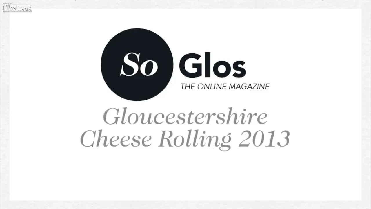 Cea mai CRETINA sarbatoare din lume: zeci de oameni au luat-o la vale dupa CASCAVAL! Cum s-a incheiat intrecerea. VIDEO: