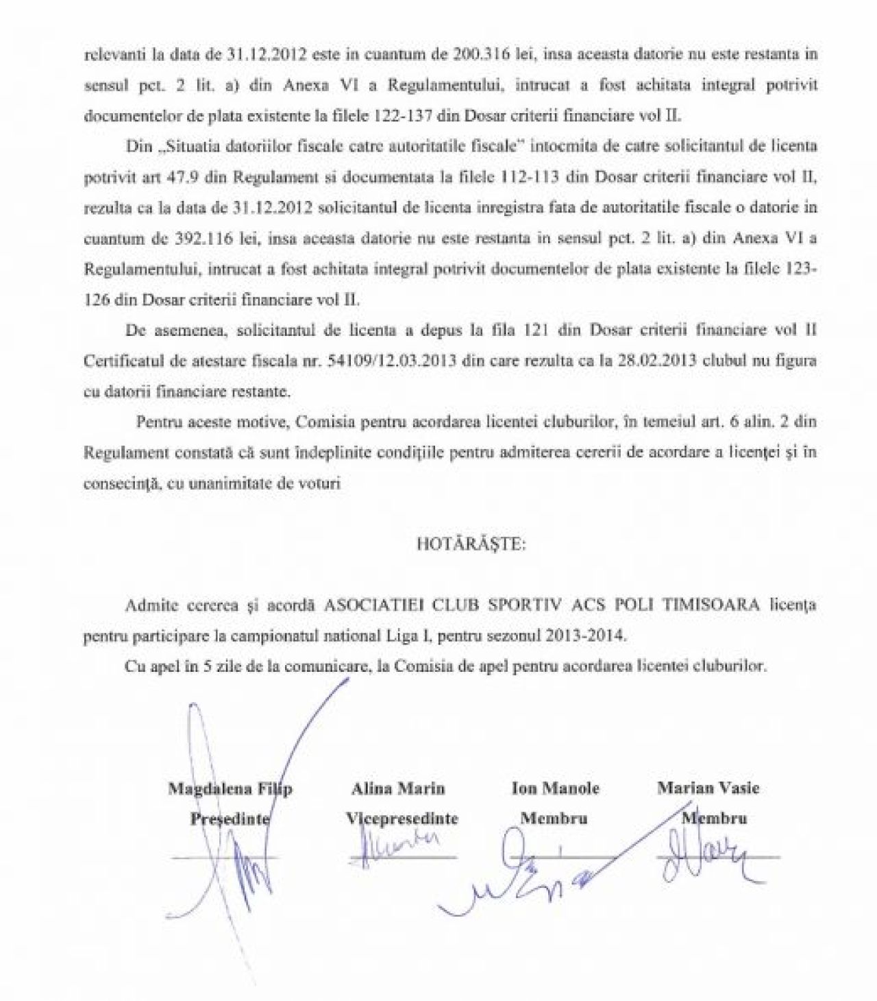 Verdict final: Rapid si U Cluj nu au primit licenta! U Cluj a depus memoriu la TAS in ultimul moment! OFICIAL: prima echipa din Liga II care a luat licenta:_3