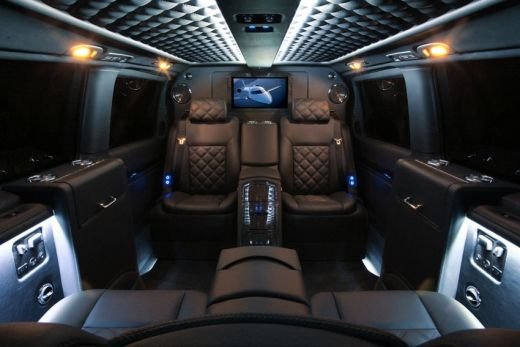 FOTO Lux intr-o DUBA? Da, se poate! Cel mai tare tuning pentru un Mercedes! Transformarea unui Viano:_2