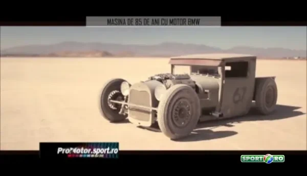 VIDEO ProMotor: Incredibil cat de bine arata si cat de tare e. Masina din 1928 cu motor din 1995 pe ea!