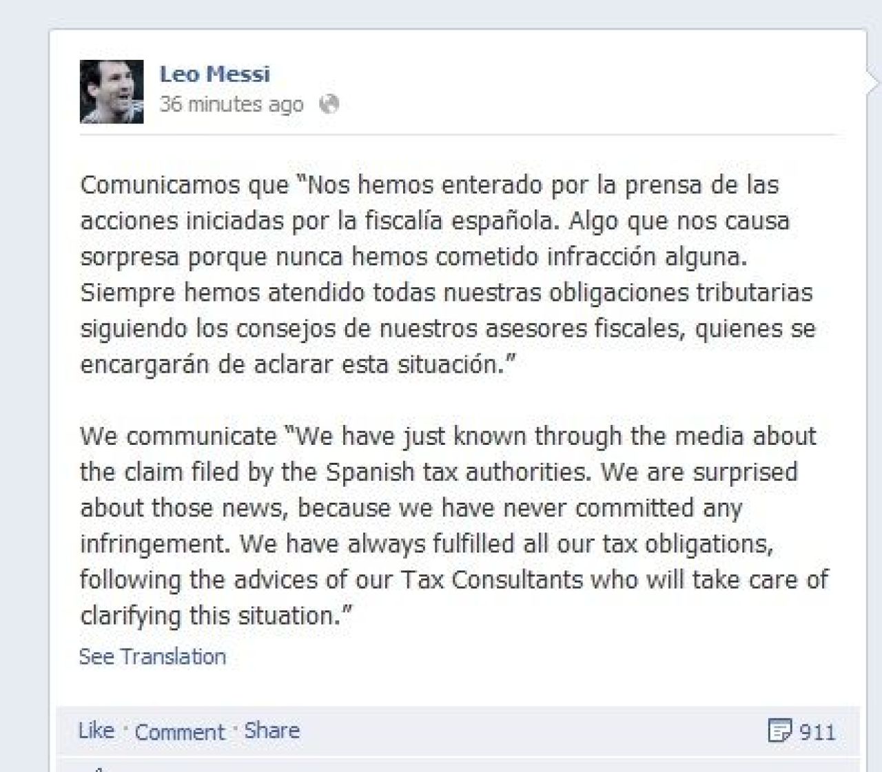 SOC pentru Messi la Barcelona! A fost ACUZAT de autoritariile spaniole si va fi ANCHETAT! Prima reactie a starului argentinian:_3