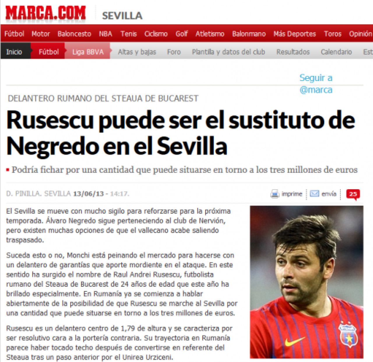 Steaua si-a pierdut golgheterul: oficialii Stelei au batut palma pentru transferul lui Rusescu! Victor Becali a confirmat! Suma de transfer:_2